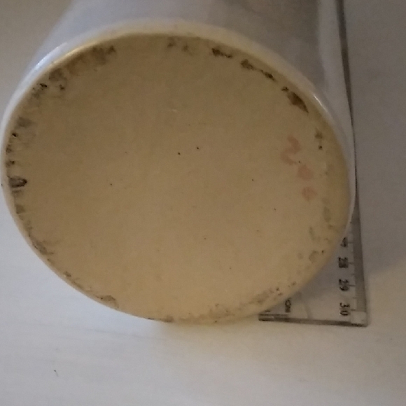 White Ceramic Bar Accessory Bottle - Picture 5 of 5